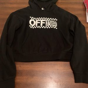 Women’s Cropped Vans Hoodie